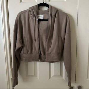 Abercrombie & Fitch Hooded Cropped Jacket